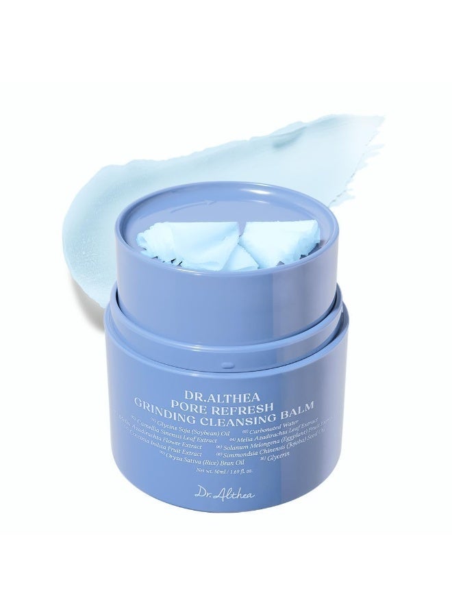 Dr.Althea Pore Refresh Grinding Cleansing Balm | Pore Cleanser with Green Tea Extract | Hygenic One-Step Makeup Cleansing Cream | 50ml - Image 1